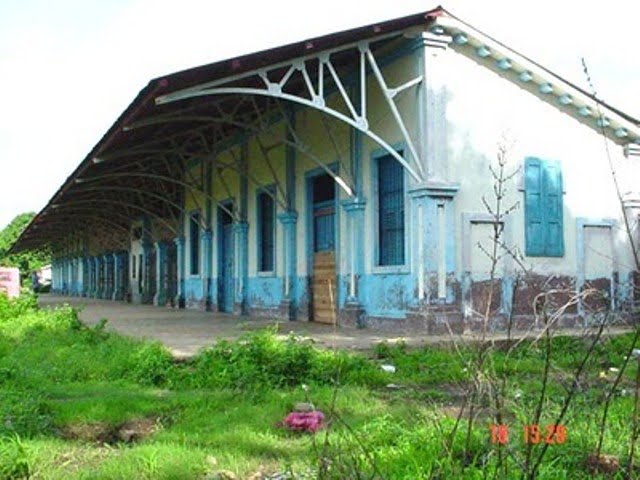 Estacion del ferrocarril de Managua, ya desaparecida